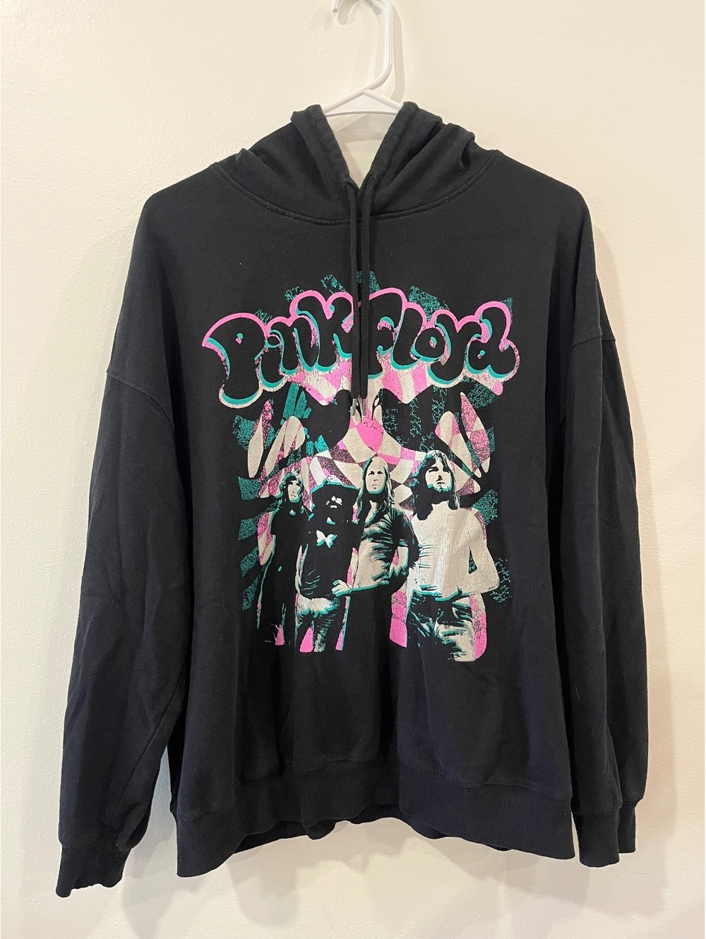 Pink Floyd black graphic hoodie